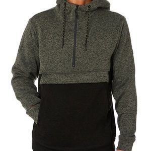 Green and Black Billabong Boundary Pullover: A/Div